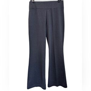 Susan Graver size Small charcoal grey pull‎ on boot cut pants, casual, office